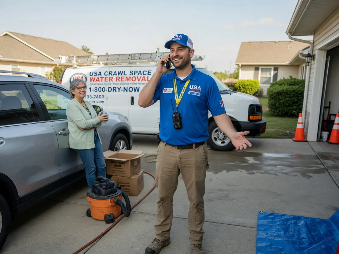Crawl Space Water Removal Hampton, VA FAQs